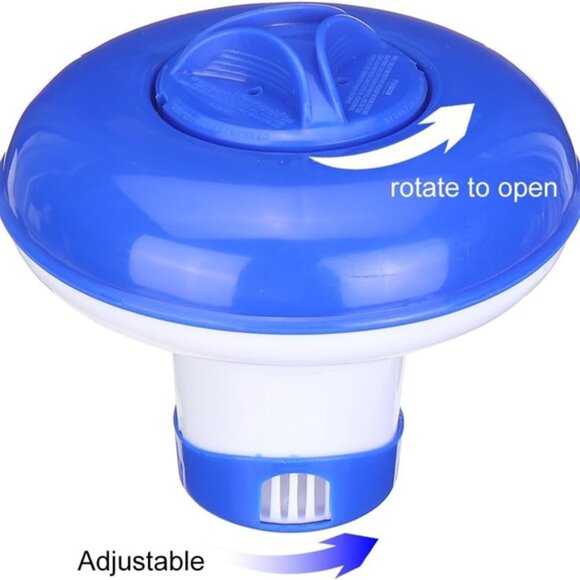 Collapsible/Retractable Pool Spa 1" Chlorine/Bromine Tablet Dispenser - Picture 2 of 5